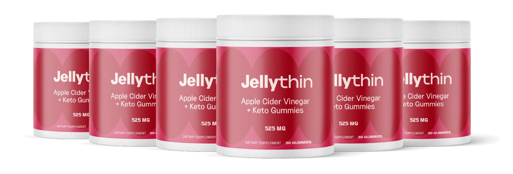 Jellythin 6 bottle best value pack with free bonuses
